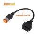 thumbnail image 3 of Unique Bargains Cable Adaptador de Escáner de Diagnóstico de 6 Pines a OBD2 para Motocicleta Harley Davidson OBDII de 16 Pines a 6 Pines, 3 of 6