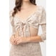 thumbnail image 2 of Top Estampado Tejido con Lazo en la Parte Delantera, 2 of 5