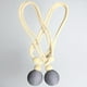 thumbnail image 1 of Pack De 02 Sujetadores Para Cortinas - Bola Tejida Gris, 1 of 4