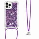 thumbnail image 4 of Funda FOXDOCK para iPhone 13 Pro Max con Cuerda Ajustable, Brillo Líquido, Protección Antigolpes y Lente – Ideal para Regalo, 4 of 6
