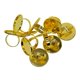 thumbnail image 2 of 10x Base De Anillo Ajustable Blanks Hallazgos De Anillo Para Cabujón Dorado De 25 Mm, 2 of 5
