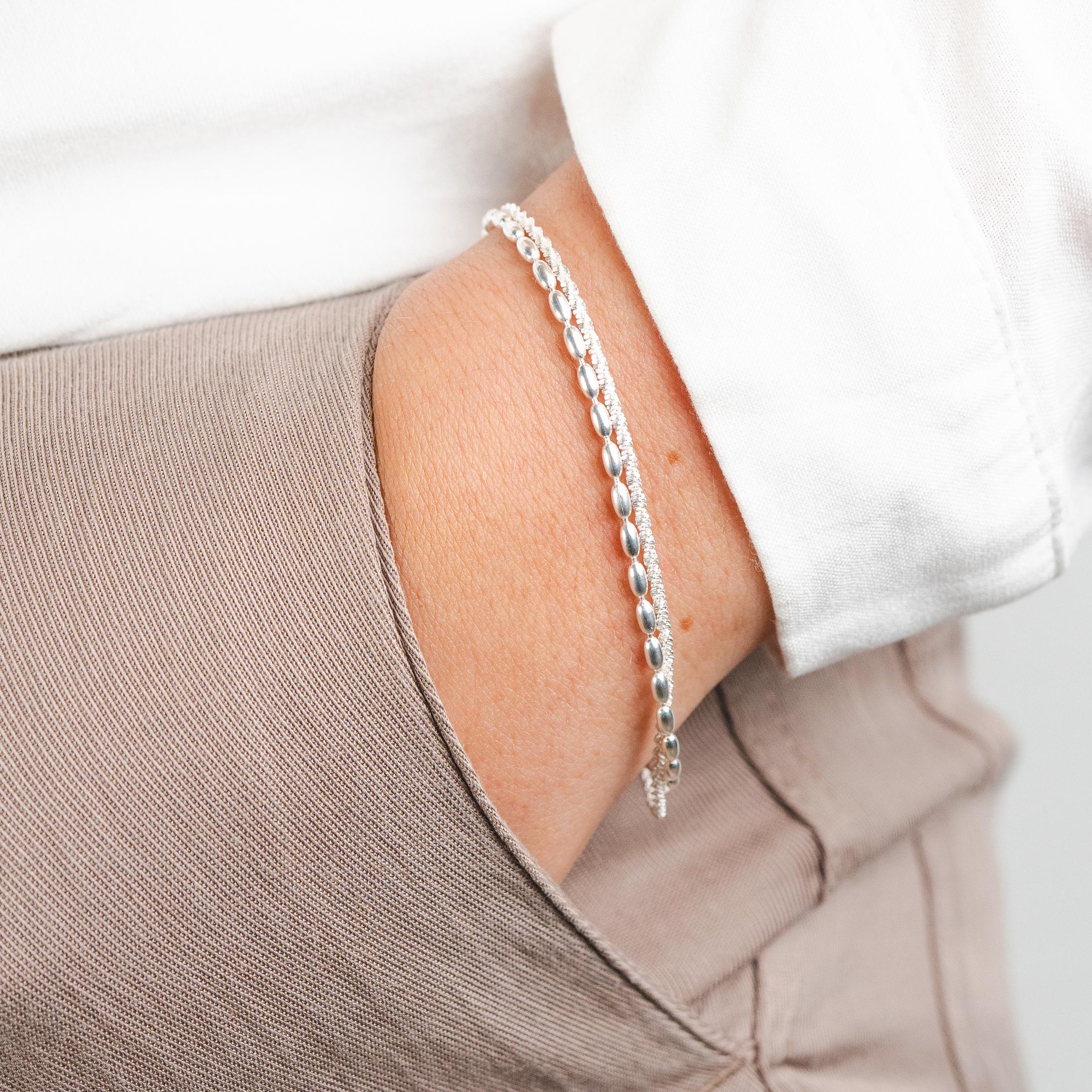 Silene - Pulsera Doble Mostacillas