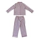 thumbnail image 3 of Pijama Mujer Largo Satin Beige y Rosado Talla M, 3 of 3