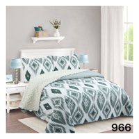 Genérico - Cubrecama Sherpa 2 Plazas - Étnico M966