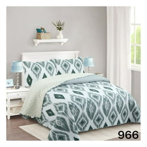 Genérico - Cubrecama Sherpa 1.5 Plazas - Étnico M966