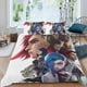 thumbnail image 2 of Batalla de Dos Ciudades Conjunto de sábanas temático, trío de piezas, cómodo y amigable con la piel, diseño único, regalo de decoración para el hogar para familiares, amigos y fans,135cm *200cm, 2 of 6