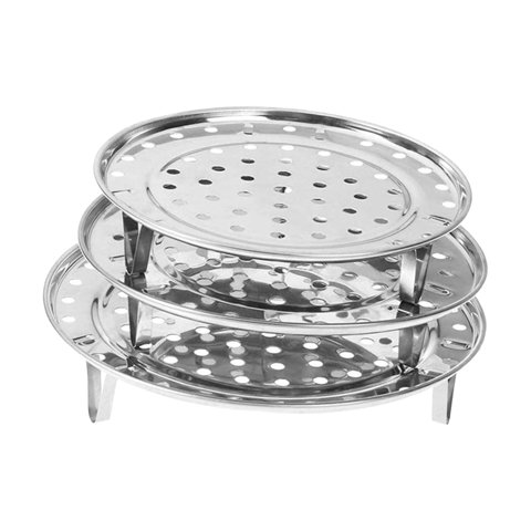 Bothyi - Soporte Para Cocinar Al Vapor Con Inserto De Vapor De 3 Piezas Para Hornear Cocinar Al Vapor