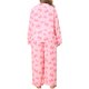 thumbnail image 5 of Agnes Orinda Conjuntos de Halloween para Mujeres Talla Grande Pijama con Estampado de Lazo y Botones, 5 of 8