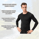 thumbnail image 3 of Camiseta Primera Capa Algodón Invierno Deportiva, 3 of 4