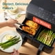 thumbnail image 5 of Air Fryer COSORI de 9 cuartos de galón, 10 en 1, doble con cestas dobles, 130 recetas, 5 of 7