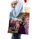 thumbnail image 4 of Willy Wonka Bolso de tela con estampado de lienzo para mujer, bolsa de compras reutilizable y estética, con cremallera interior, regalo para mujer,38*45cm., 4 of 6