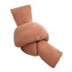 thumbnail image 5 of Almohada Con Nudo Torcido, Almohada Anudada Con Tiro Flexible Para Sofá Cama De Coche, Viaje, Marrón Claro, 5 of 5