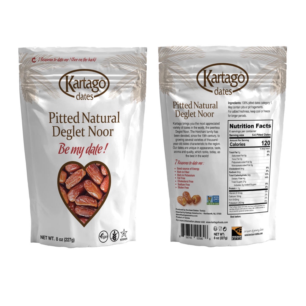 Kartago - Dátiles Premium, Vegano, Natural