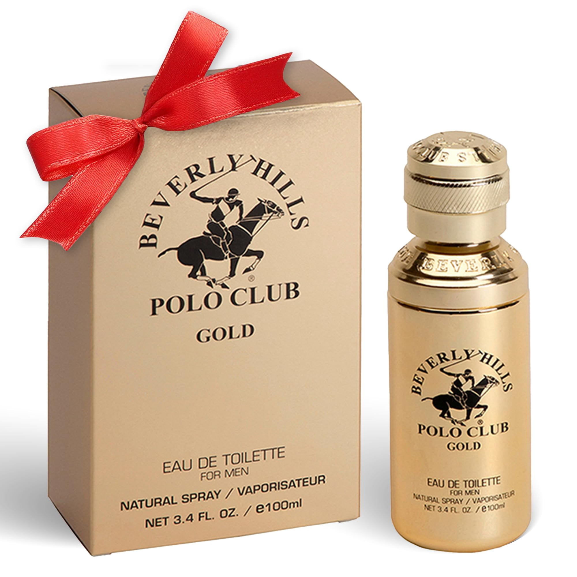 Perfume Beverly Hills Polo Club Gold Eau De Toilette, 100 Ml