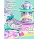 thumbnail image 3 of Patines SULIFEEL Rainbow Unicorn ajustables, talla 28-36, 3 of 6