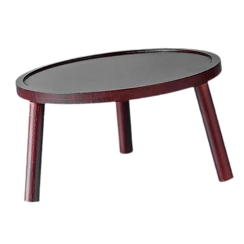 Magideal - Estante Para Macetas, Soporte De Madera Para Plantas, Exhibición De Oficina, Mesa Para Plantas, Soporte Para Macetas De Madera Para Plantas De Jardín Rojo