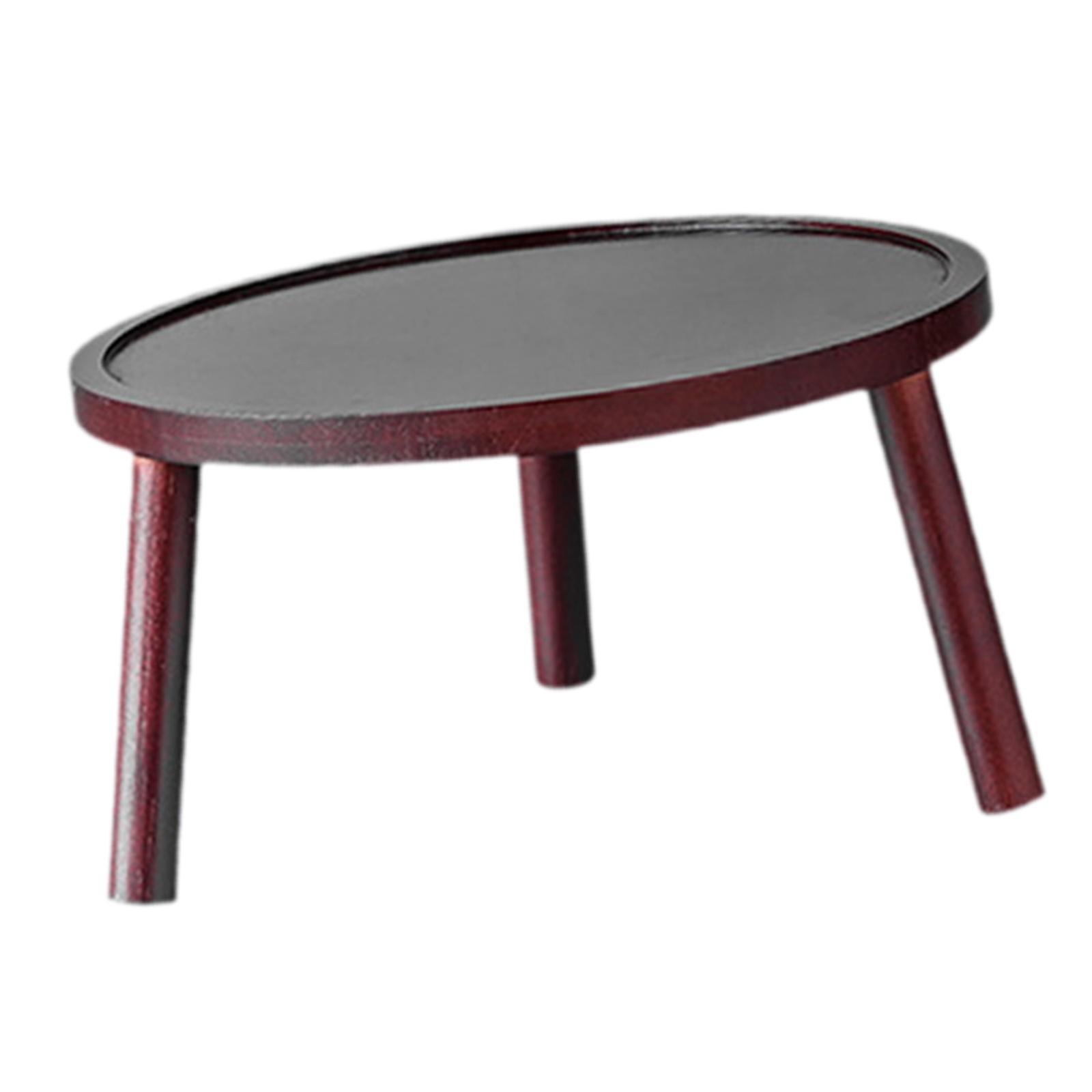 Magideal - Estante Para Macetas, Soporte De Madera Para Plantas, Exhibición De Oficina, Mesa Para Plantas, Soporte Para Macetas De Madera Para Plantas De Jardín Rojo