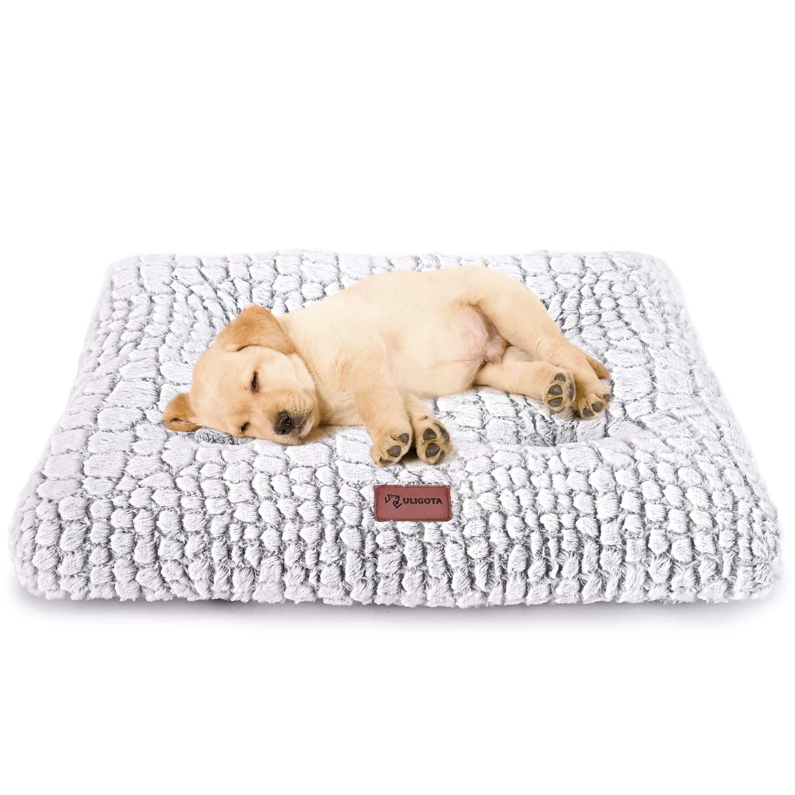 Uligota - Almohadilla Para Cama Para Perros, Suave Y Esponjosa Para Mascotas Para Perros Pequeños, Almohadilla Antideslizante Y Cómoda Para Jaulas Para Cachorros