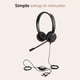 thumbnail image 5 of Auriculares Jabra Evolve 20 SE con cable de doble oído y micrófono, 5 of 6