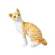 thumbnail image 3 of Juguete De Peluche De Gato Para Decoración De Habitación Infantil, Mu?eco De Gato Acurrucable Para Adultos, Ni?os Y Ni?as, Amarillo, 20 Cm, 3 of 5