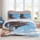 thumbnail image 1 of How to Train Your Dragon Bedding Sets Cartoon Duvet Cover Lightweight 3 Piece Bet Sets for Kids Boys Girls, 1 of 5