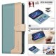 thumbnail image 4 of Funda Cartera con Bloqueo RFID para Xiaomi 14T Pro con Ranuras y Soporte Verde, 4 of 5