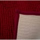 thumbnail image 3 of Alfombra de baño navideña, súper suave, absorbente, antideslizante, de microfibra chenilla, para bañera, ducha, superficie texturizada, suelo, cabina de ducha, color rojo., 3 of 5