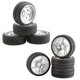 thumbnail image 4 of 8Paquetas De Los Neumáticos De Goma De 75 Mm Para WLTOYS 144001 124018 ON / OFF HARD CAR ACCS, 4 of 5