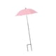 thumbnail image 2 of Plant Umbrella Canopy Reusable Versatile Stable Adjustable Sunshade Umbrella Pink, 2 of 5