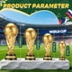 thumbnail image 2 of Réplica del trofeo Trivolusia Mundial 2026 de PVC de 37 cm, 2 of 7