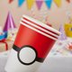 thumbnail image 5 of Pack 10 Vasos Formas Pokeball Cumpleaños Pokebola, 5 of 5