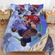 thumbnail image 1 of Super Mario 3-Piece Comforter Set for Bedroom Super Mario Bedding Set for Kids Adults Soft Microfiber Duvet Cover Set with Zipper Closure, 1 of 5