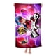 thumbnail image 3 of MIRACULOUS-ladybug Toalla de playa de secado rápido con diseño temático, regalo para mujeres y niñas, ideal para cumpleaños, fans, amantes de la música, uso en la playa o al aire libre, 78 × 150 cm, 3 of 6
