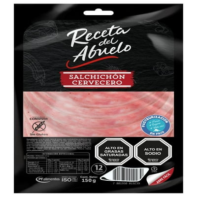 Salchichón Cervecero 150 Gr Receta Del Abuelo