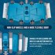 thumbnail image 4 of Cabezal de aspiradora para piscina U.S. Pool Supply de 44,5 cm, ponderado y flexible, 4 of 6