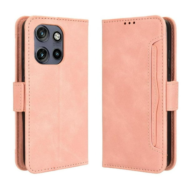 Funda Tipo Billetera FOXDOCK para Motorola MOTO Edge 50 Neo – Tapa Flip con Tarjetero