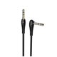 thumbnail image 1 of Cable Auxiliar 3,5mm. Conectores Chapados En Oro 90 Grados, 1 of 4