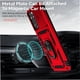 thumbnail image 4 of Estuche GANGXUN para Xiaomi Redmi Note 11 4G, soporte giratorio 360°, estilo mecánico y magnético, 4 of 5