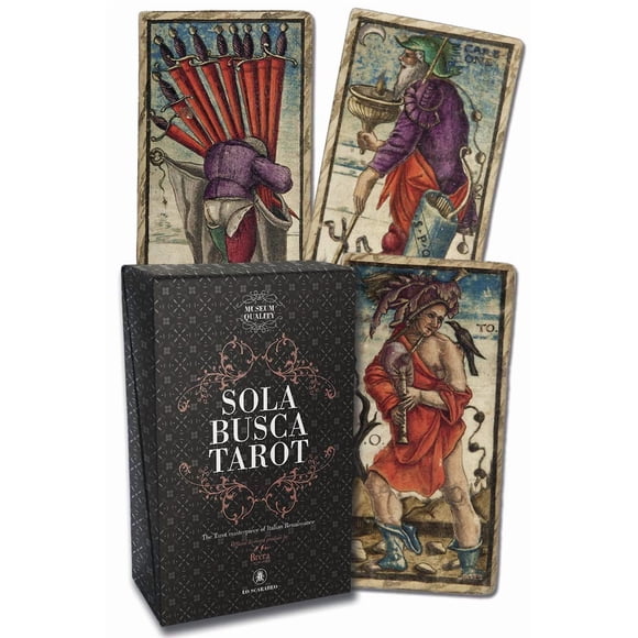 Tarot Llewellyn Sola Busca – Kit de Calidad de Museo