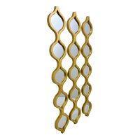 Genérico - Espejo Pared Decorativo Lluvia Lágrimas Ondas Arabescas Jhn