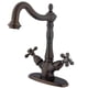 thumbnail image 1 of Grifo para lavabo tipo vessel Kingston Brass KS1495AX, bronce frotado con aceite, 1 of 2