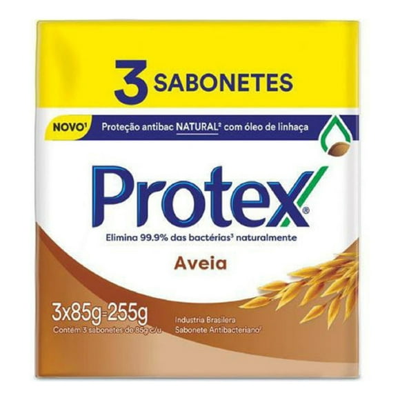 JABON AVENA 3X85GR PROTEX