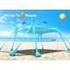 thumbnail image 2 of Carpa De Playa 3 X 3 M Upf50+ Con Sacos De Arena Y Postes, 2 of 7