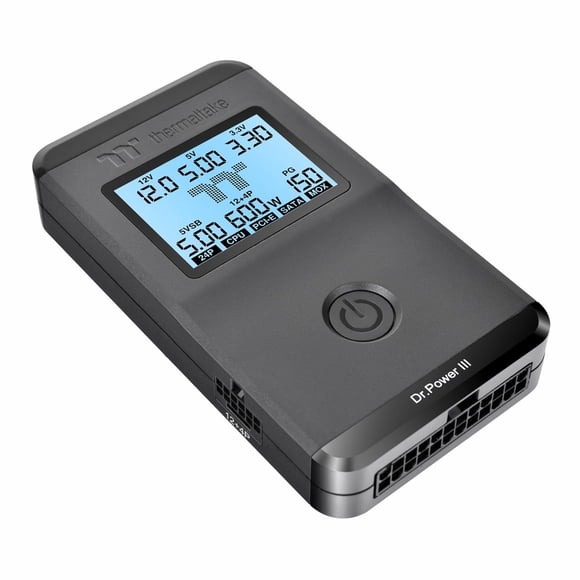 Probador de Fuente de Alimentación Thermaltake Dr. Power III Pro Negro