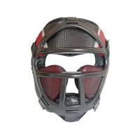 Ioensy - Karate Headgear Entrenamiento Artes Marciales Kickboxing Taekwondo Bjj Boxeo Casco M Rojo