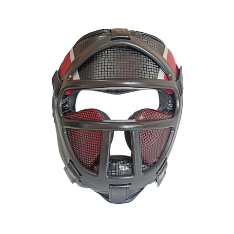 Ioensy - Casco De Karate Para Entrenamiento, Artes Marciales, Kickboxing, Taekwondo, Bjj, Casco De Boxeo S Rojo