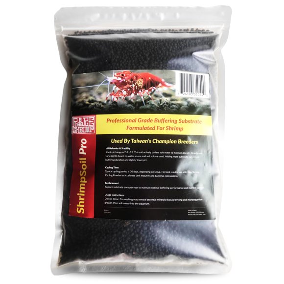 Suelo para Acuario ShrimpSoil Pro 1 L con Capacidad de Amortiguación