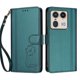 thumbnail image 3 of Funda Cartera Trébol para Motorola Edge 50 Ultra 5G con Ranuras Tarjetas y Carga Inalámbrica Verde oscuro, 3 of 6