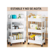 thumbnail image 5 of Carro Carrito Organizador Multiuso 3 Niveles Almacenamiento, 5 of 6