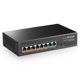 thumbnail image 1 of Conmutador PoE MokerLink de 8 puertos, 100 Mbps, 78 W, detección de IA, 1 of 7